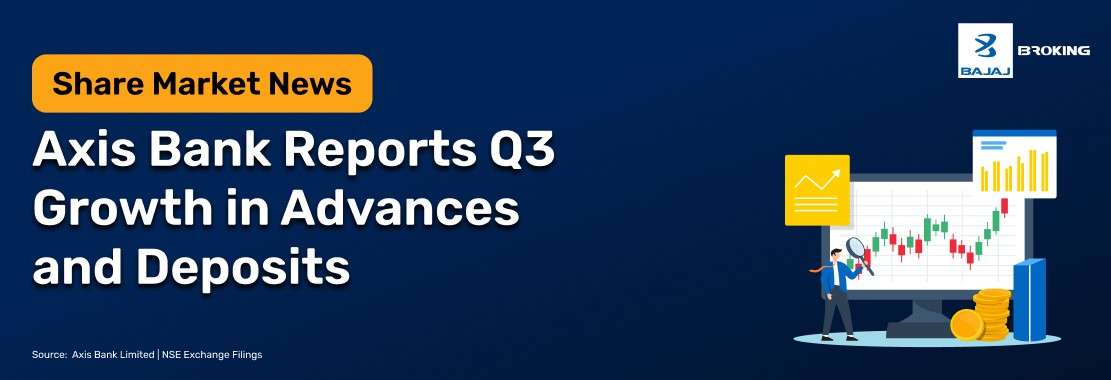 Axis Bank Reports 14.1% YoY Growth in Q3 Gross Advances