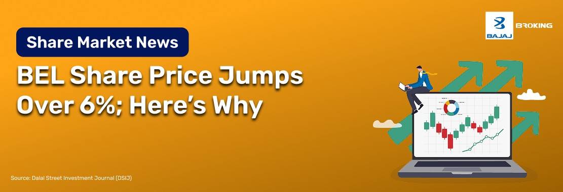 Defence Stock BEL Gains Over 6%, Order Book at ₹74,000 Crore