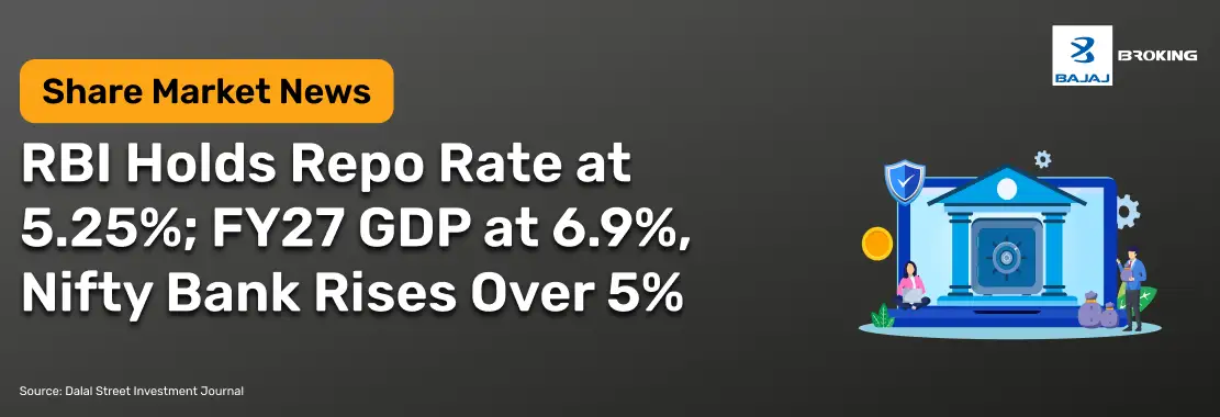 RBI Keeps Interest Rate on Hold in Its First Policy Meet of FY27