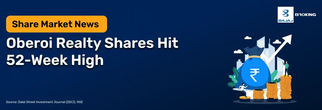 Oberoi Realty Shares Hit 52-Week High