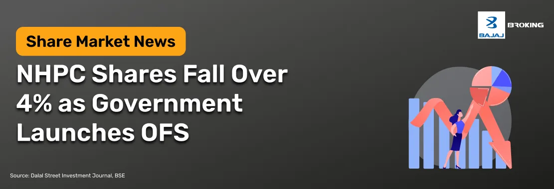 NHPC Shares Fall Over 4% as Government Launches OFS