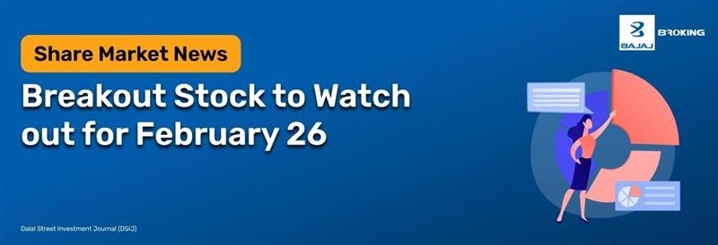 Auto Stock with Cup and Handle Breakout for Tomorrow, Feb 26