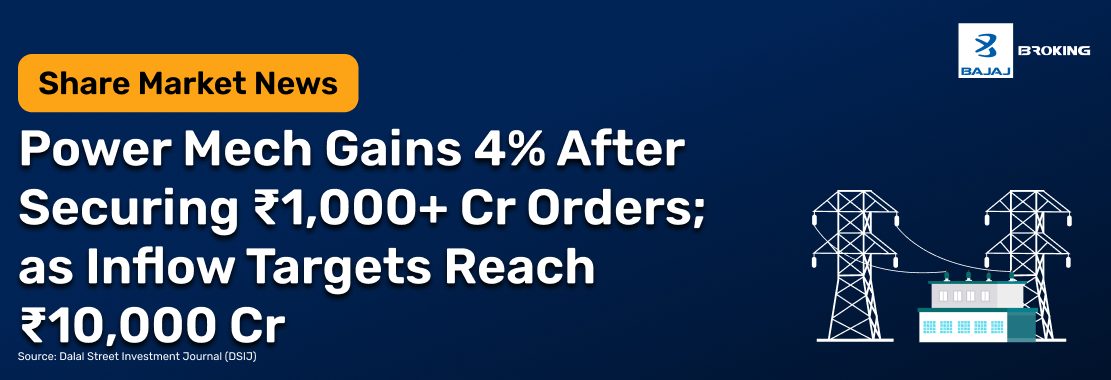 Power Mech Share Price Jumps 4% After Securing Orders from Adani Power Subsidiaries