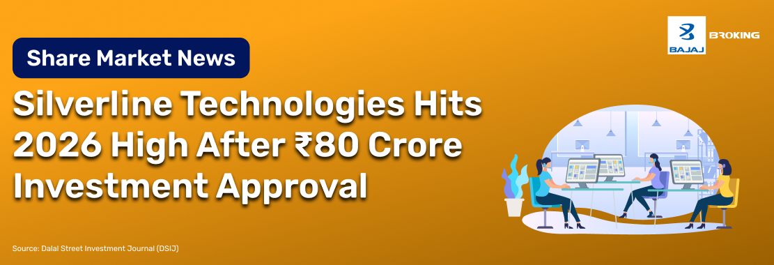 Silverline Technologies Hits 2026 High After ₹80 Crore Investment Approval