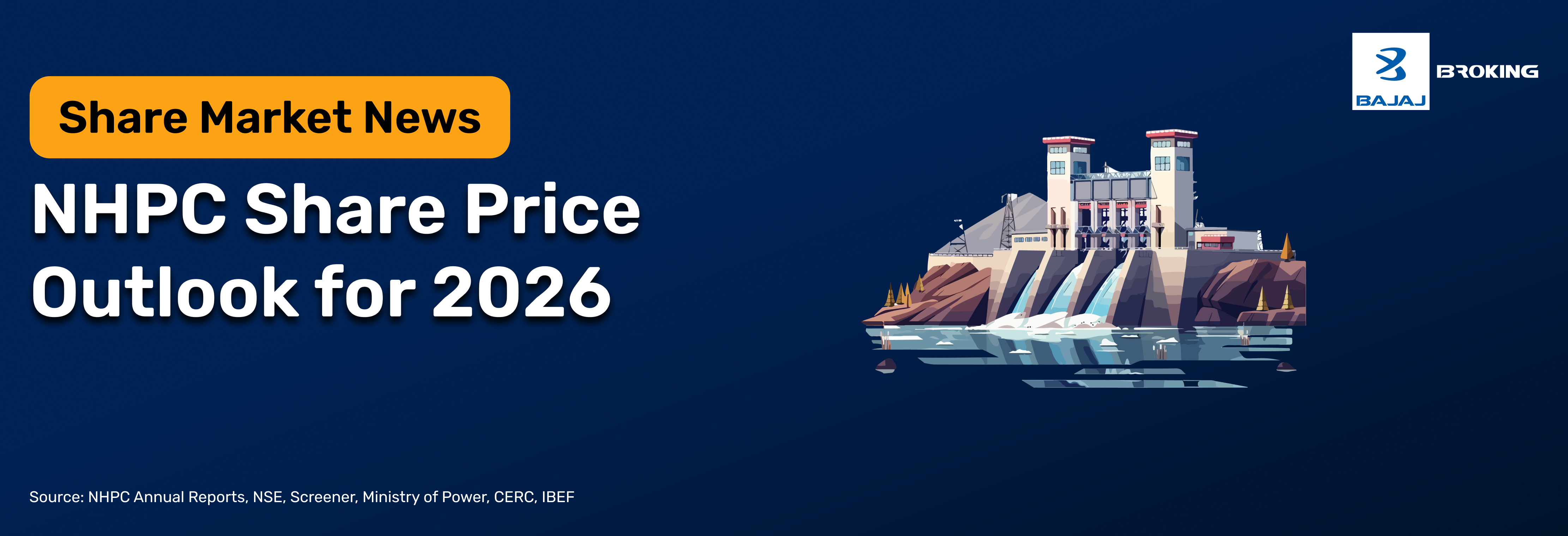 NHPC Share Price Outlook for 2026