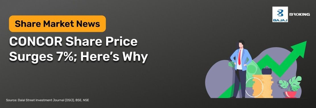 CONCOR Share Price Surges 7%; Here’s Why