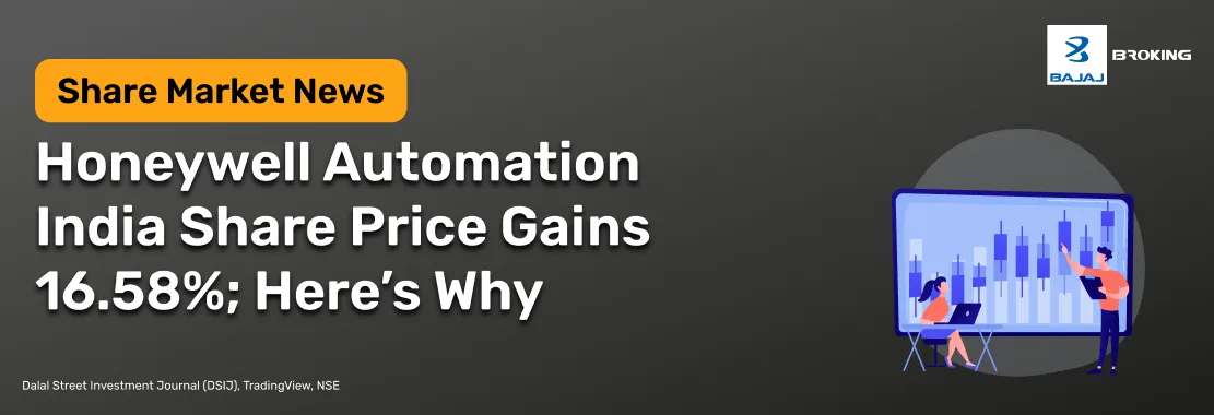 Honeywell Automation India Share Price Gains 8.5%; Here’s Why