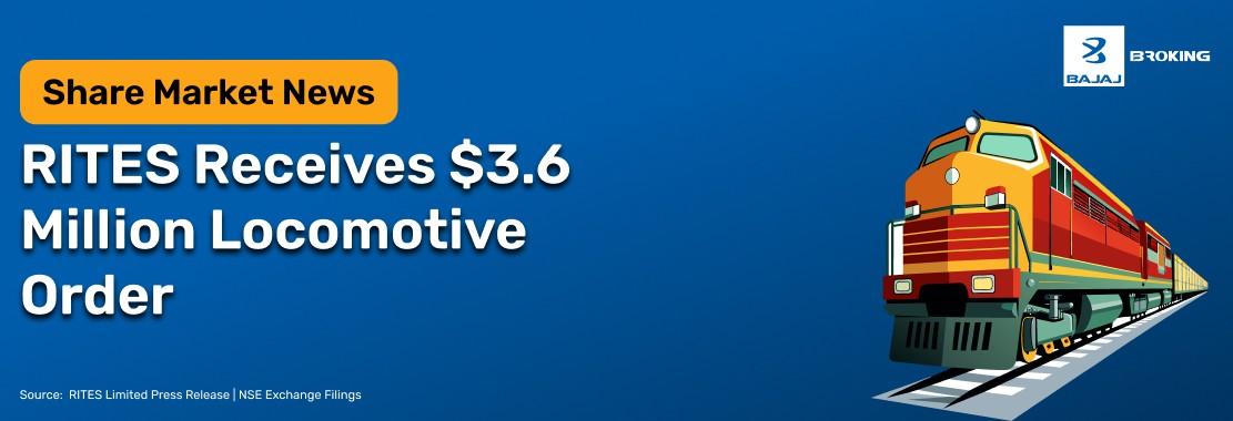 RITES Receives $3.6 Million Locomotive Order