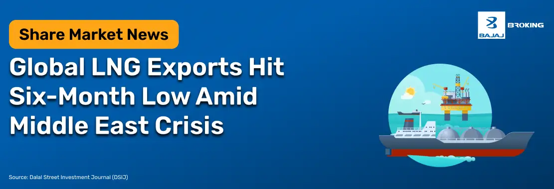 Global LNG Exports Hit Six-Month Low Amid Middle East Crisis