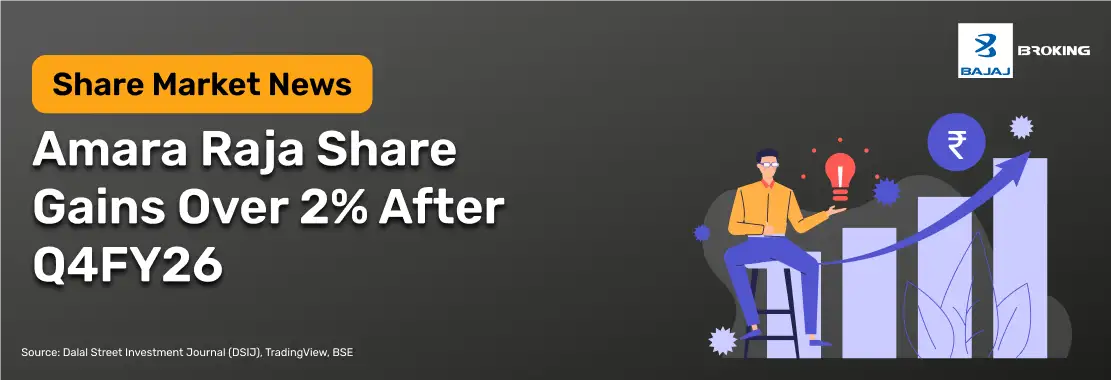 Amara Raja Share Gains Over 2% After Q4FY26 
