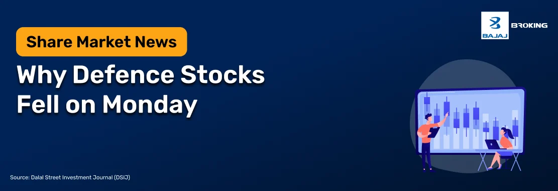 Why Defence Stock Fell Today