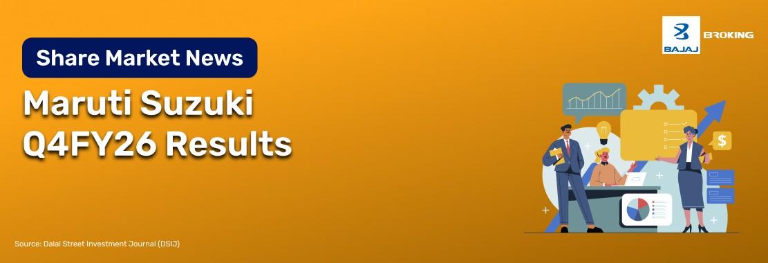 Maruti Suzuki Q4 Result