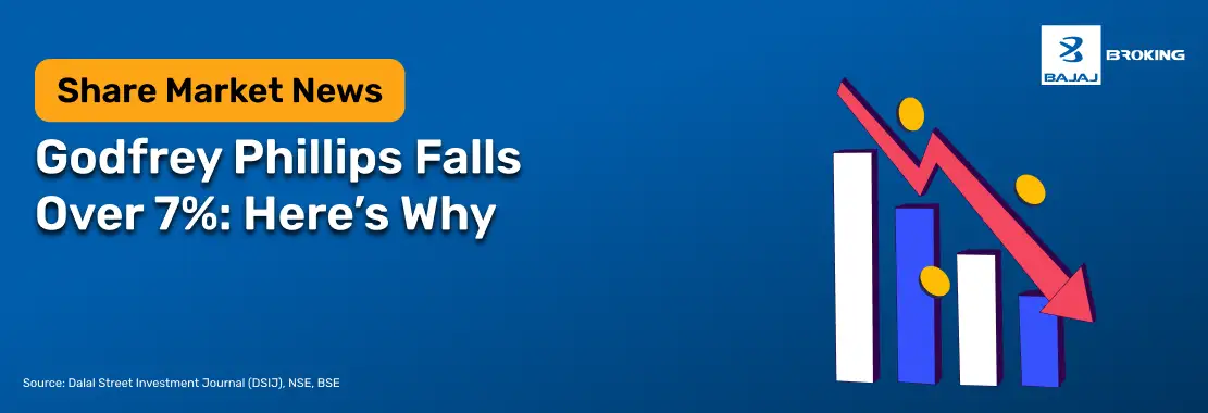 Godfrey Phillips Falls Over 7%: Here’s Why