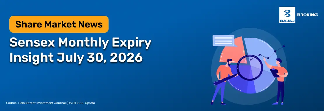 Sensex Monthly Expiry Insight July 30, 2026