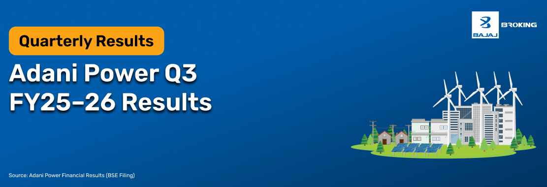 Adani Power Q3 Results FY25–26: Net Profit ₹2,488 Cr, Down 15.4% YoY, Revenue ₹12,451 Cr