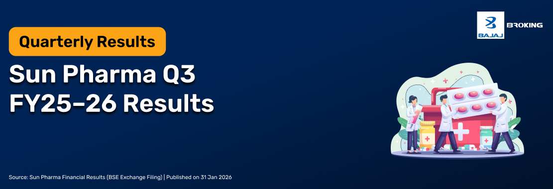 Sun Pharma Q3 Results FY25–26: Net Profit ₹3,369 Cr, Up 16.0% YoY, Revenue ₹15,521 Cr