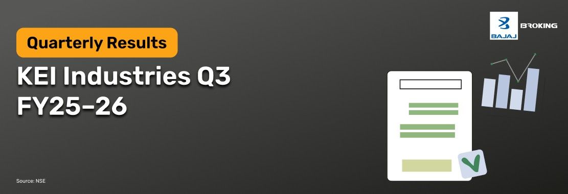 KEI Industries Q3 Results FY25–26: Net Profit ₹234 Cr Up 42.5% YoY, Revenue ₹2,954 Crore