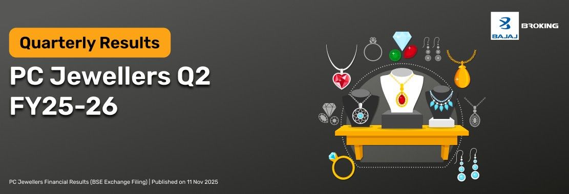 PC Jeweller Q2 Results FY25–26: Revenue ₹825.25 Cr Up 63.4% YoY, Net Profit ₹209.54 Cr Up 17.1% YoY