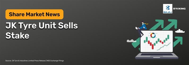 JK Tyre Subsidiary Sells Shares in Cavendish Industries for ₹130.64 Crore