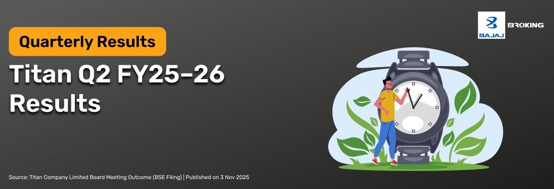 Titan Q2 Results FY25–26: Revenue ₹18,837 Cr Up 28% YoY, Net Profit ₹1,120 Cr Up 59% YoY