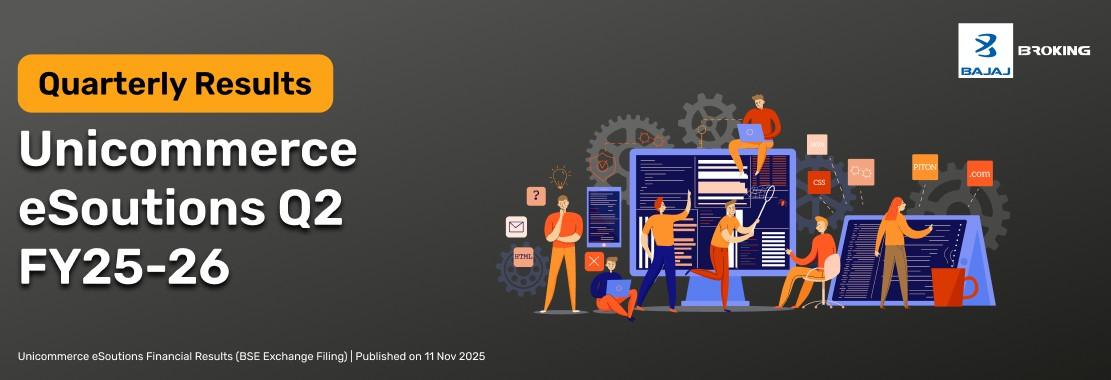 Unicommerce eSolutions Q2 Results FY25–26: Revenue ₹51.38 Cr up 75% YoY, Net Profit ₹5.78 Cr up 29% YoY.