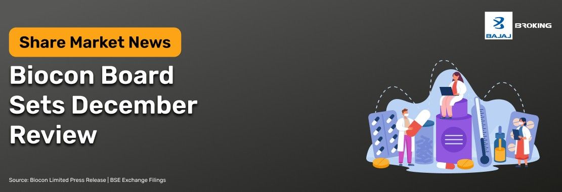 Biocon Limited Press Release (BSE Exchange Filings) | Published on Dec 03, 2025