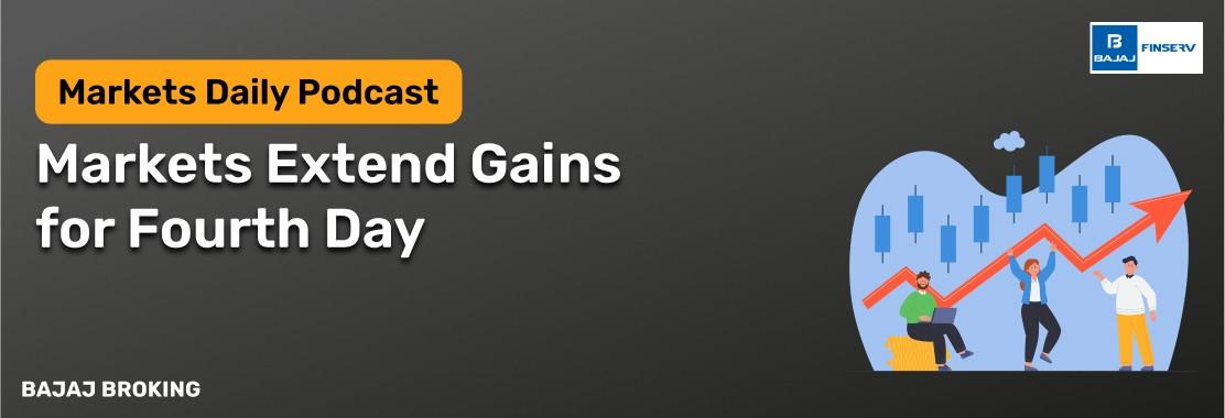 Sensex, Nifty End Higher for Fourth Straight Session