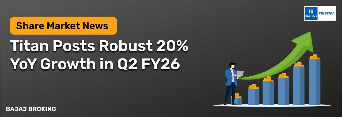 Titan Company Q2 FY26 Results: 20% YoY Growth Driven by Jewellery and International Expansion