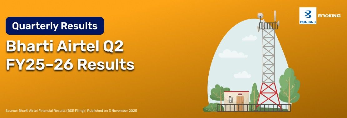 Bharti Airtel Q2 Results FY25–26: Net Profit ₹8,651 Cr, Revenue at ₹52,145 Cr 