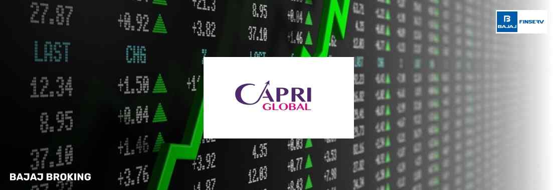 Capri Global Launches QIP at Rs.153.93 Floor Price Amid Fundraising Drive