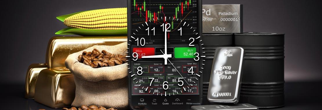 Timing for commodity market
