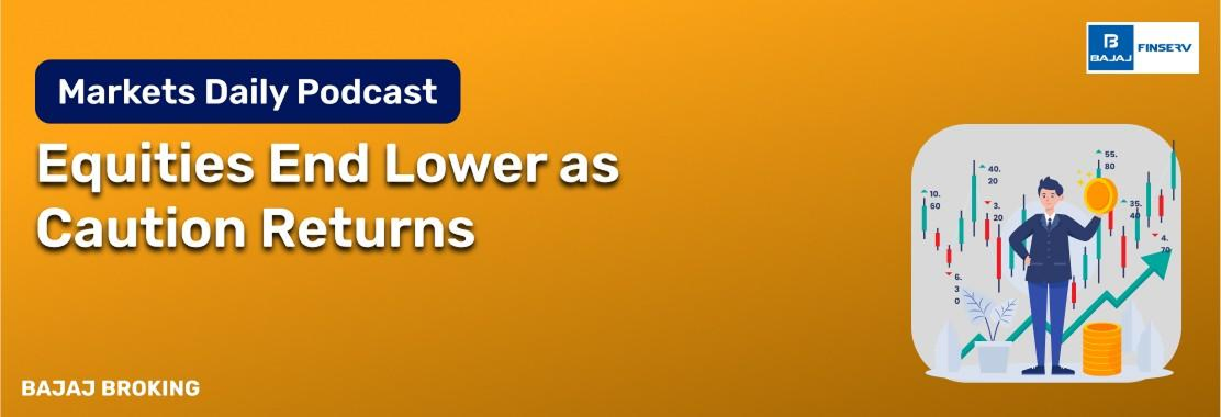 Indian Equity Benchmarks End Lower; Nifty Holds Near 25,250