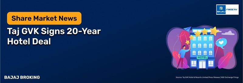 Taj GVK Signs 20-year Hotel Deal with Indian Hotels for Yelahanka