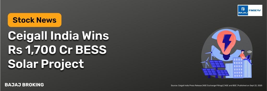 Ceigall India Becomes Lowest Bidder for Rs 1,700 Cr BESS Solar Project in MP