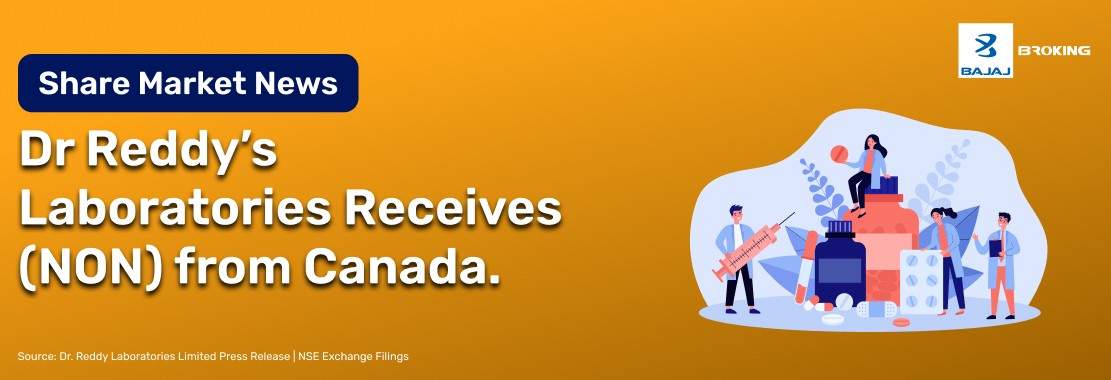 Dr Reddy’s Gets Non-Compliance Notice from Canada