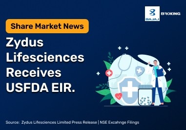 Zydus Lifesciences Gets USFDA EIR for Baddi Plant