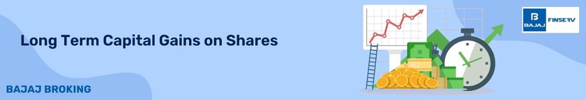 long term capital gains on shares