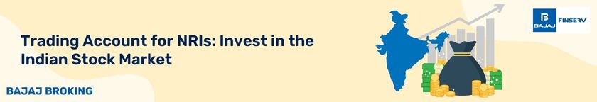 trading account for nirs invest in the indian stock market