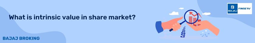 what is intrinsic value in share market?