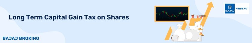 long term capital gain tax on shares