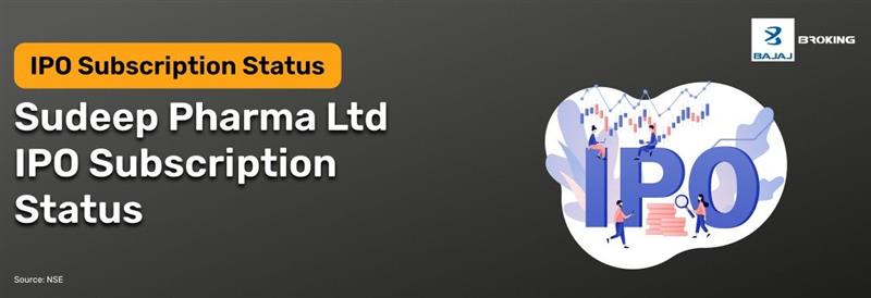 Sudeep Pharma Ltd IPO: Check Subscription Status & Key Highlights