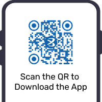 QR code to download Bajaj Broking App