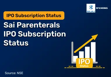 Sai Parenterals IPO Subscription Status